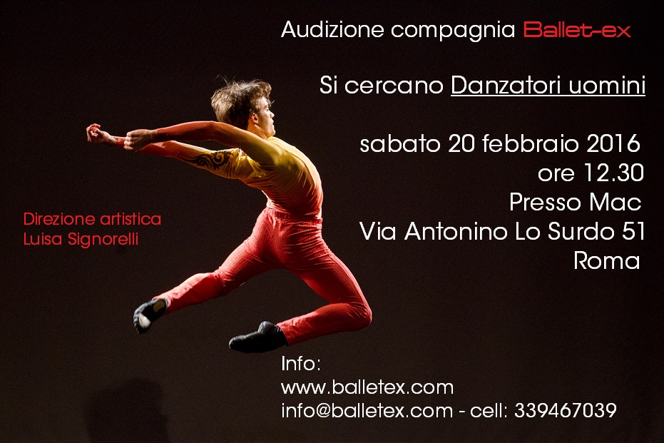 audizione ballet-ex